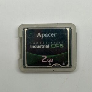 Apacer Industrial CF6 2GB CompactFlash Card AP-CF002GKANS-NRC Memory Card